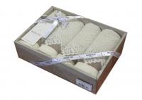 Салфетки Maison Dor JACQUARD NATURALLE махровые
