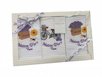 Кухонные полотенца Maison Dor FRUIT лаванда