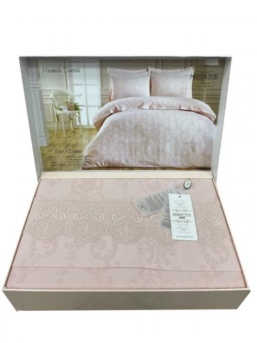 Комплект постельного белья MIRABELLA DANTEL с гипюром Maison Dor